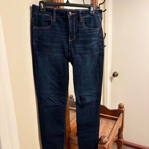 american eagle low rise jeggings next level stretch size 8 regular length